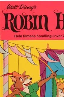 Tegneserie udgivelse i forbindelse med Walt Disney`s Robin Hood fra 1974.